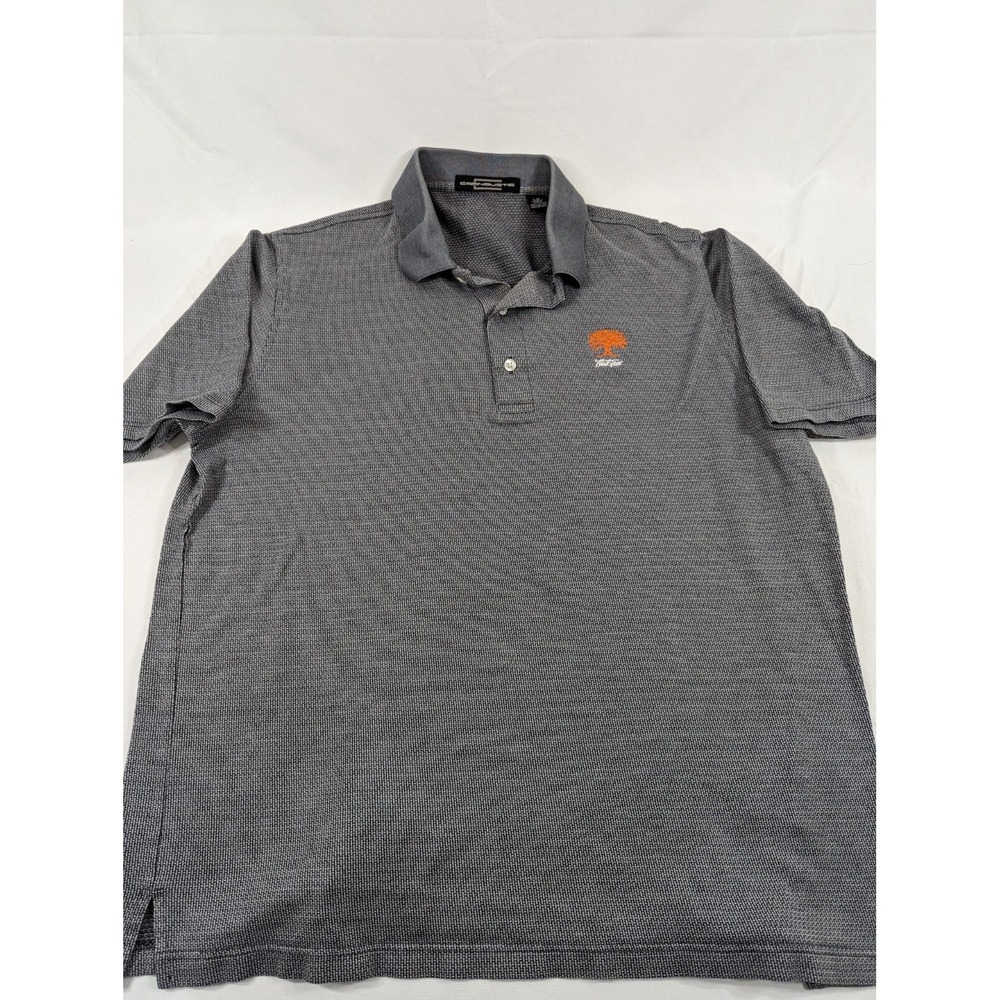 Carnoustie Golf Short Sleeve Oak tree Golf‎ Course Men's Large Geometric